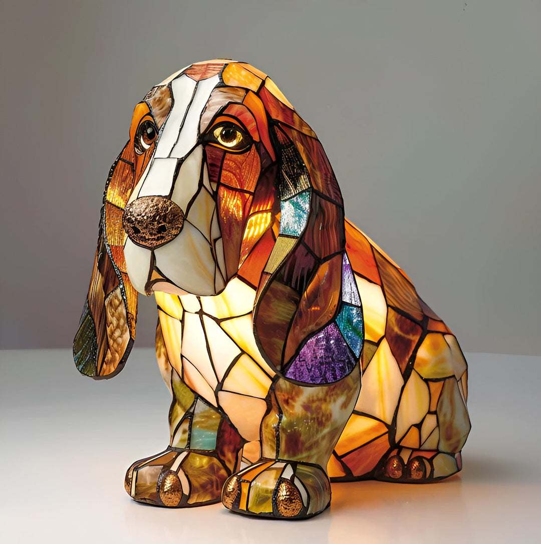Spark | Stained Glass Lamp