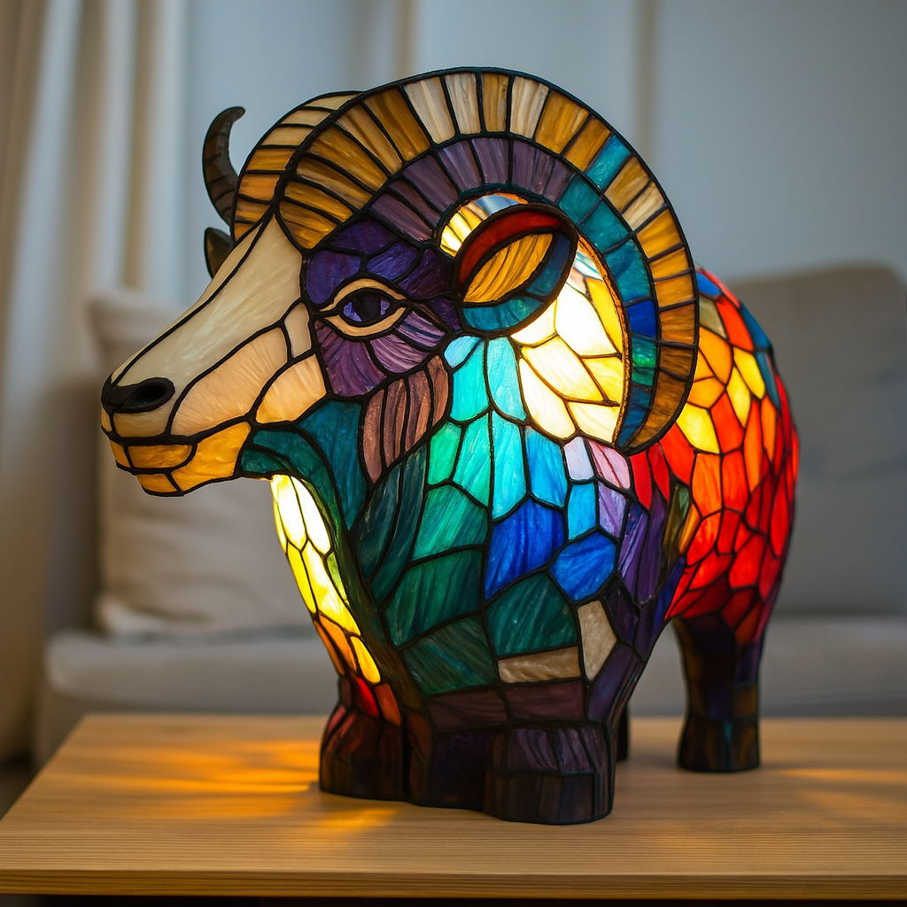Spots | Stained Glass Lamp