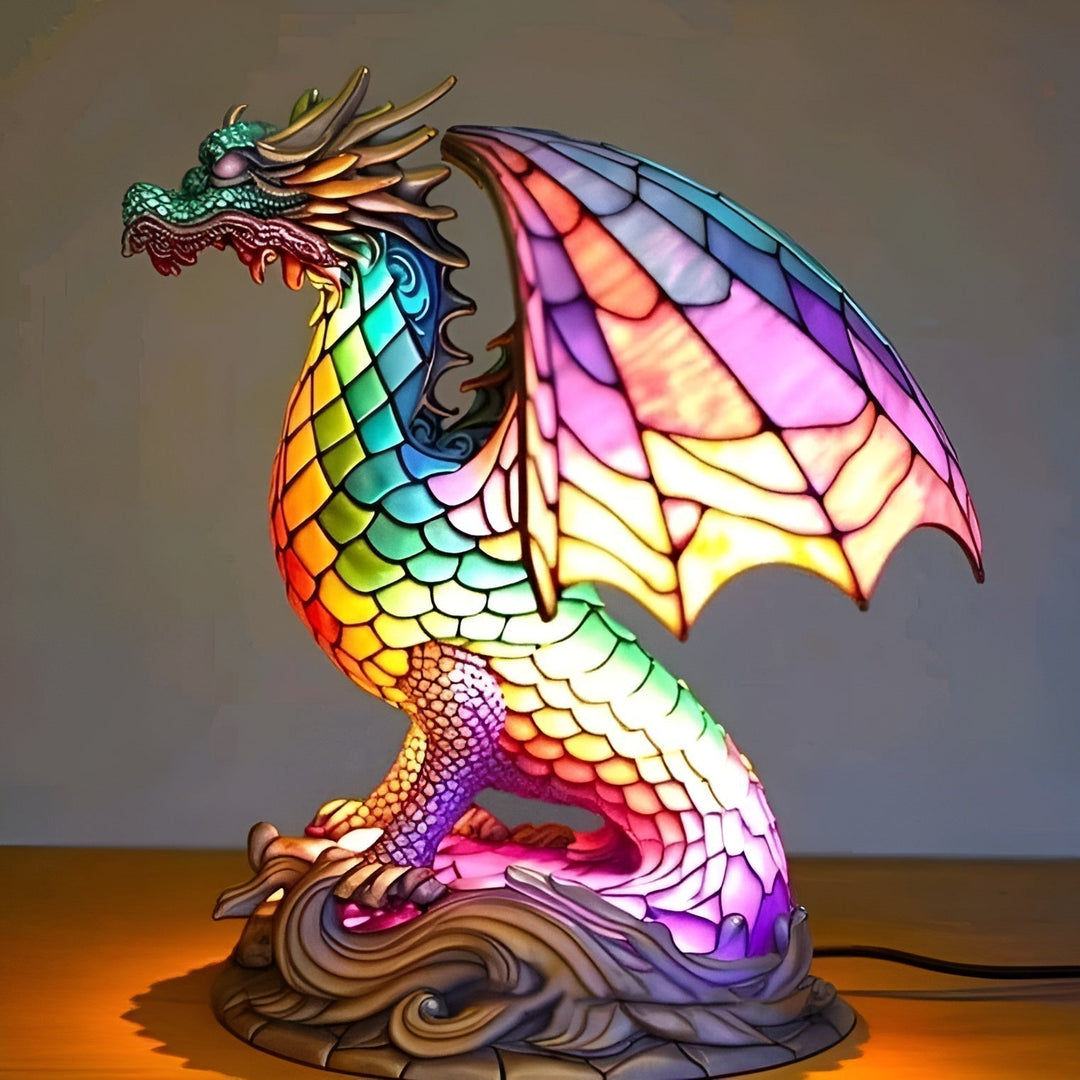 Lord | Stained Glass Lamp