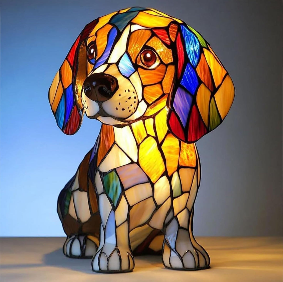 Thunder | Stained Glass Lamp