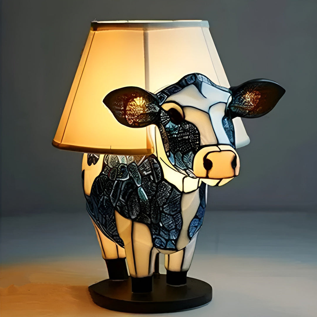 Blackberry | Stained Glass Lamp