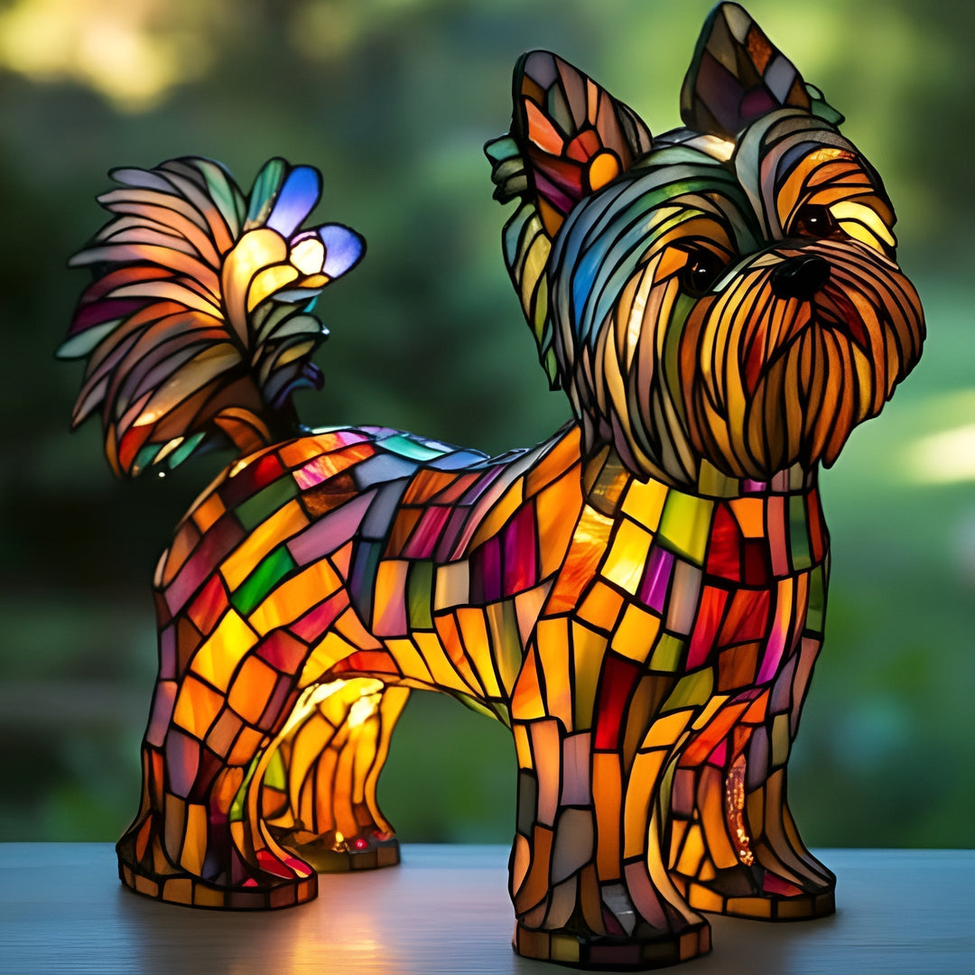 Cinnamon | Stained Glass Lamp