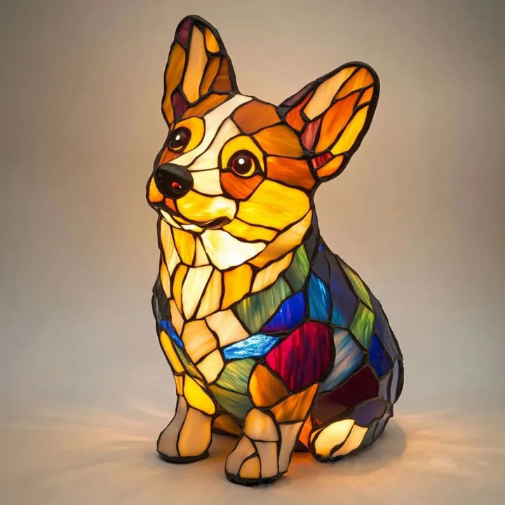 Pingo | Stained Glass Lamp