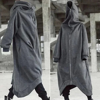 Bravecape | Unisex long-sleeved coat with hood