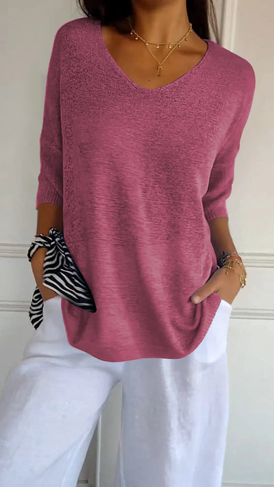 ROSA | ELEGANT KNIT TOP FOR WOMEN