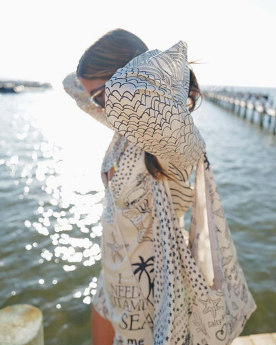 RoyalHoliday | Printed Shirt & Elastic Waist Shorts