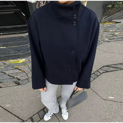 Elise | Luxury Breasted Short Coat