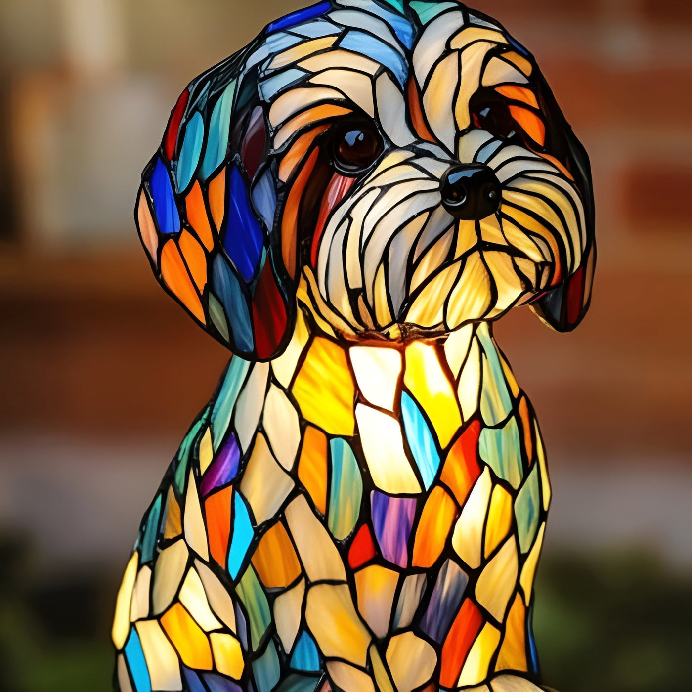 Slippie | Stained Glass Lamp