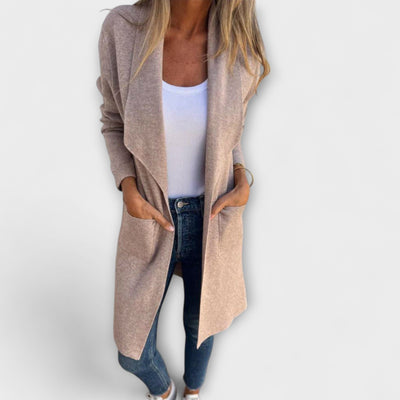 ELIANE | ELEGANT LONGLINE CARDIGAN