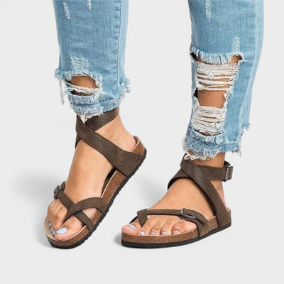 Leonora | Leather sandals