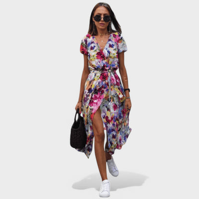 Edith | Floral Elegant Dress