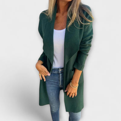 ELIANE | ELEGANT LONGLINE CARDIGAN