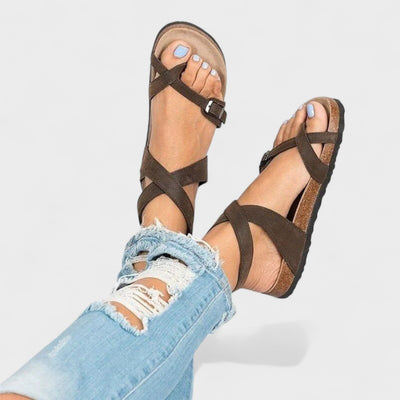 Leonora | Leather sandals