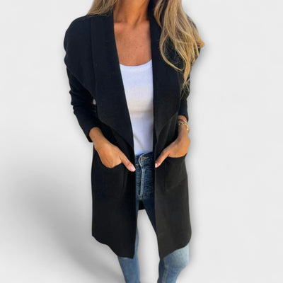 ELIANE | ELEGANT LONGLINE CARDIGAN