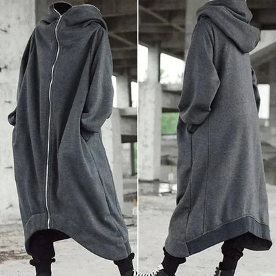Bravecape | Unisex long-sleeved coat with hood