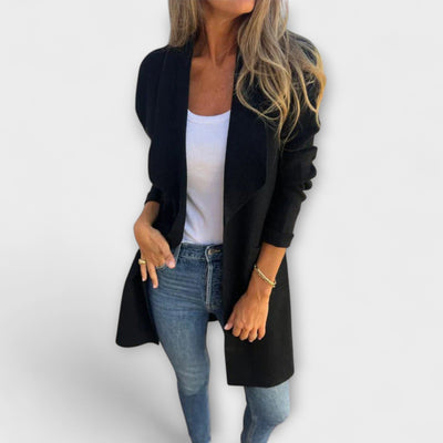 ELIANE | ELEGANT LONGLINE CARDIGAN