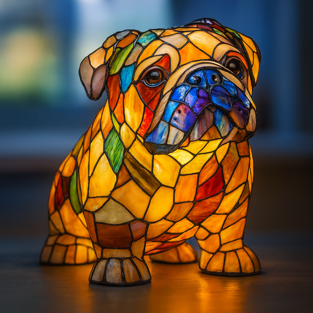Totó | Stained Glass Lamp