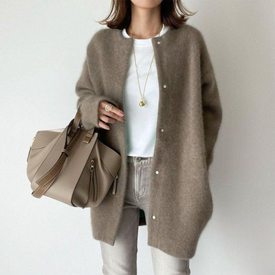 KINA | ELEGANT CASHMERE CARDIGAN