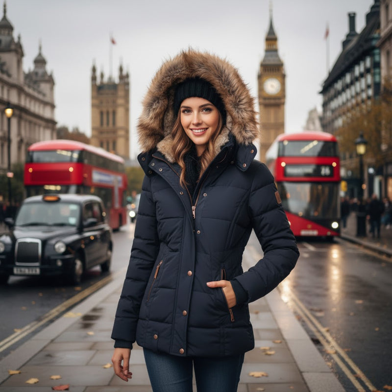 Grace | Comfortable Warm Winter Fur Jacket
