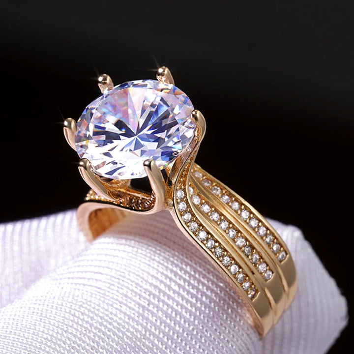 Lenna | 12MM Cubic Zirconia Bridal