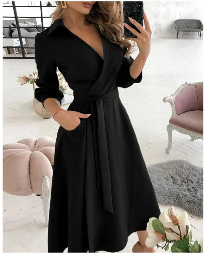 Dorelia | Elegant Wrap Dress for Women