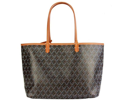 Luxury Monogram Shopper | Women's Shoulder Bag with Spacious Layout