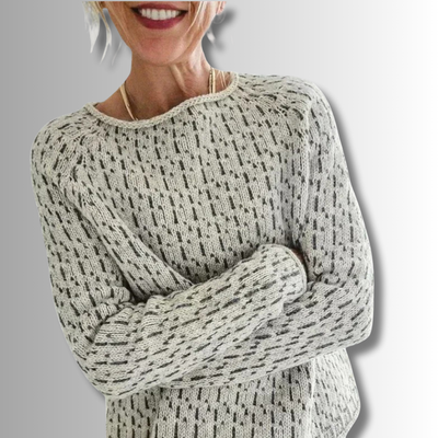 JACKIE | STYLISH RELAXED-FIT KNIT CREW
