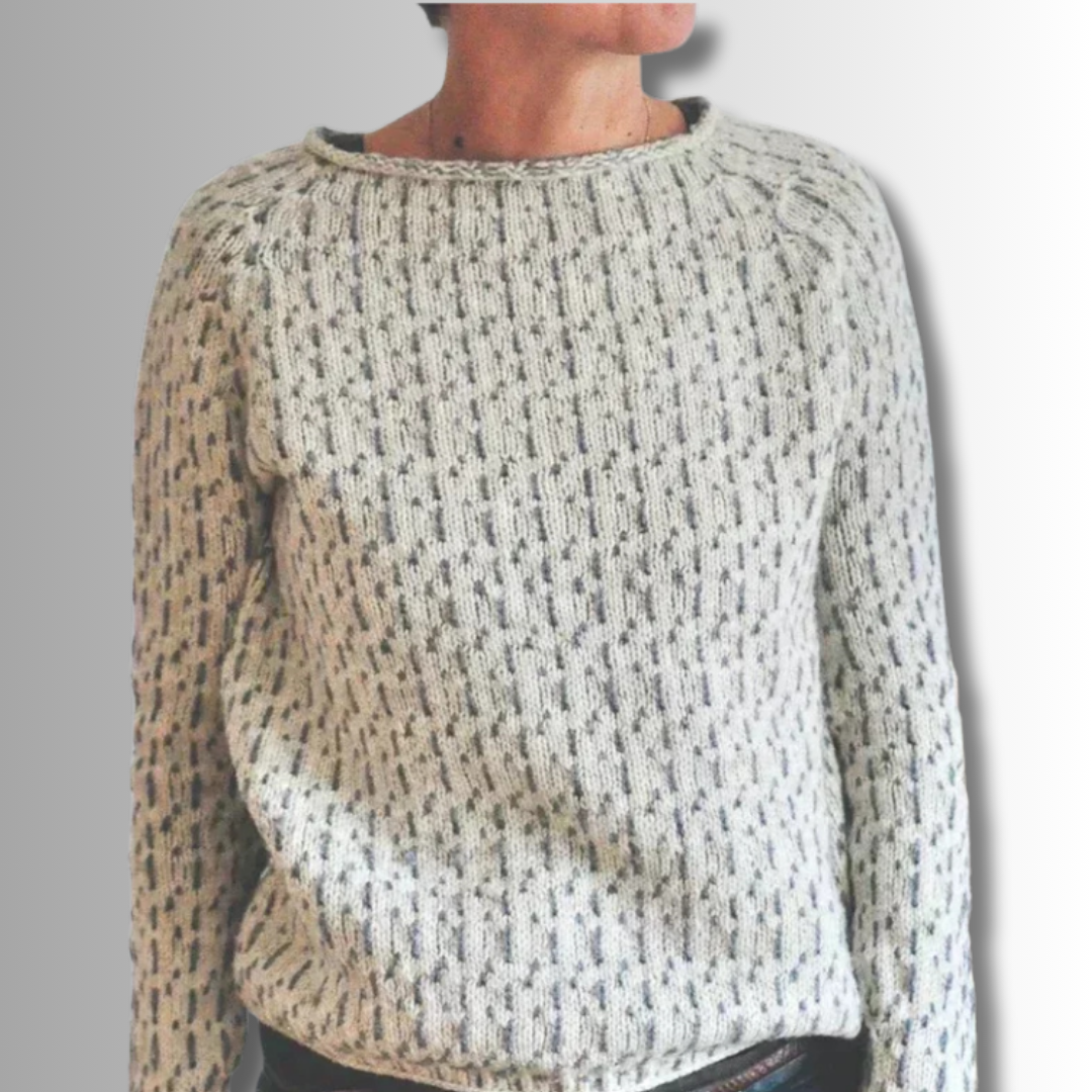 JACKIE | STYLISH RELAXED-FIT KNIT CREW