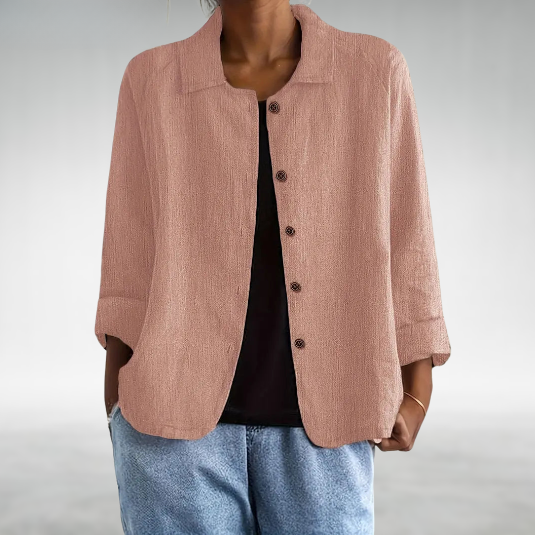 KATHRYN | ELEGANT HEART BUTTON CARDIGAN