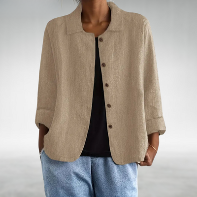 KATHRYN | ELEGANT HEART BUTTON CARDIGAN