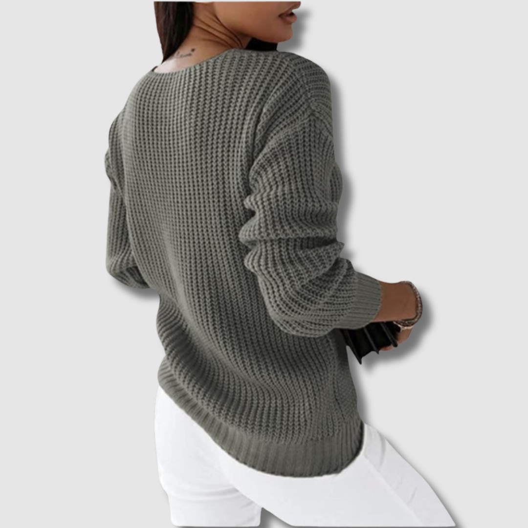 LIV | ELEGANT SCANDINAVIAN KNIT SWEATER