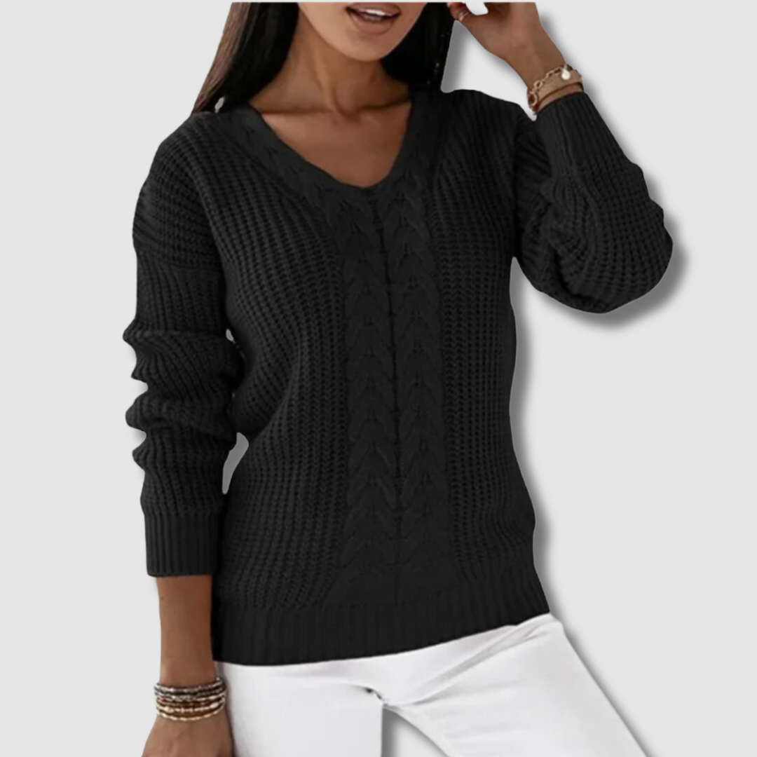 LIV | ELEGANT SCANDINAVIAN KNIT SWEATER