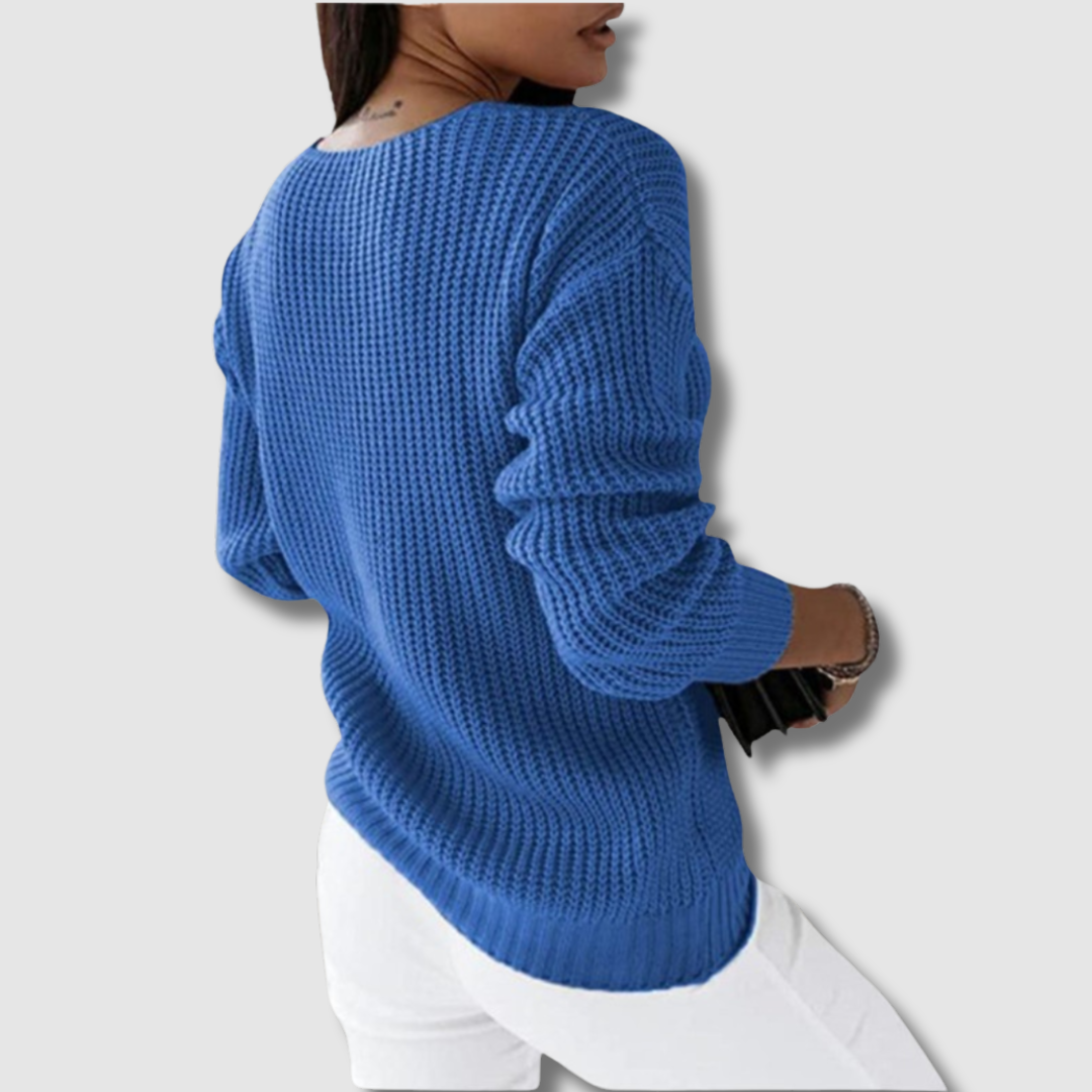 LIV | ELEGANT SCANDINAVIAN KNIT SWEATER