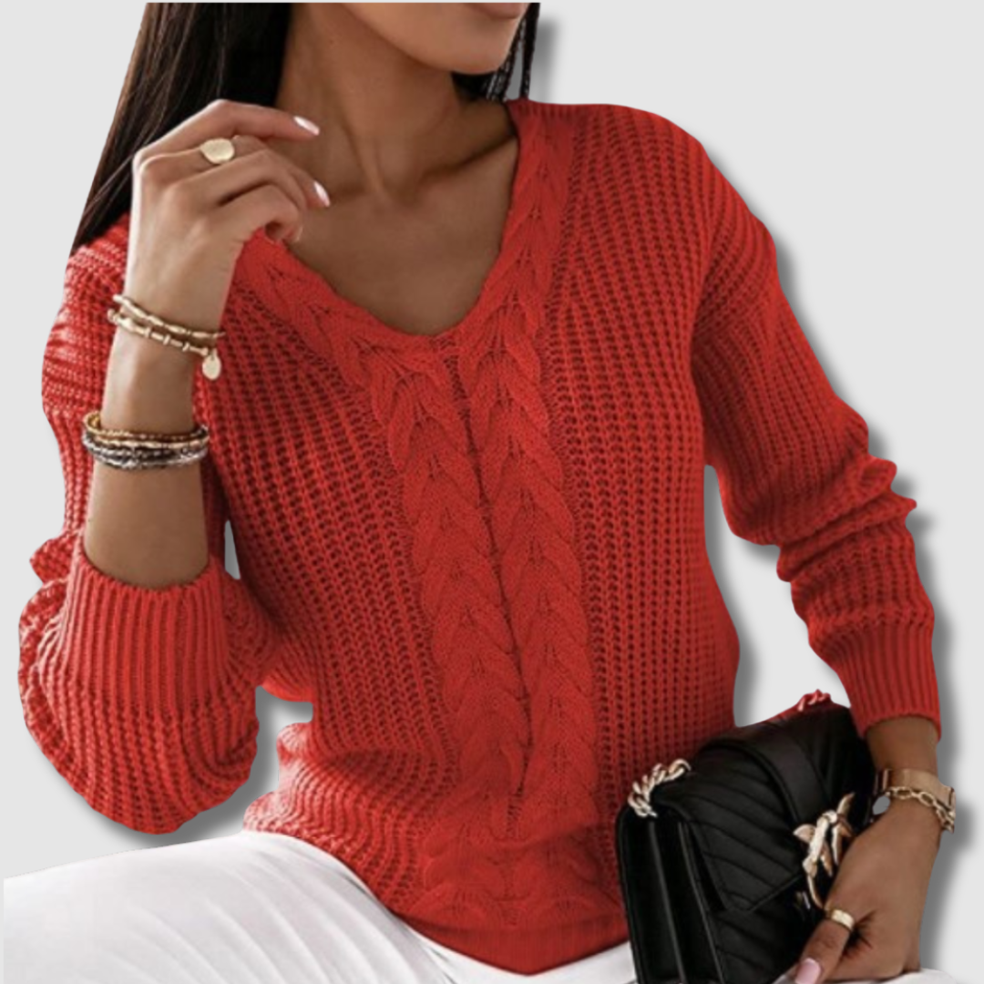 LIV | ELEGANT SCANDINAVIAN KNIT SWEATER