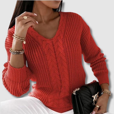LIV | ELEGANT SCANDINAVIAN KNIT SWEATER