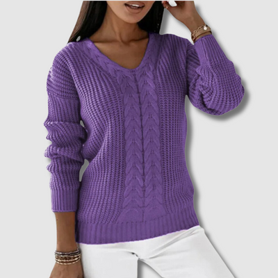 LIV | ELEGANT SCANDINAVIAN KNIT SWEATER