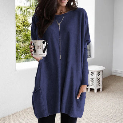 MANDY | RELAXED POCKET TUNIC WITH ELEGANT TUMMY COVERAGE