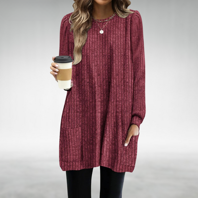 NADIA | ELEGANT COZY POCKET TUNIC