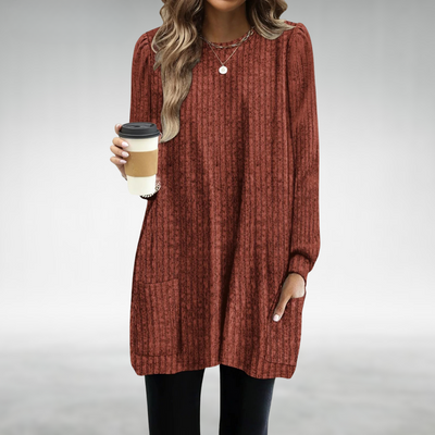 NADIA | ELEGANT COZY POCKET TUNIC