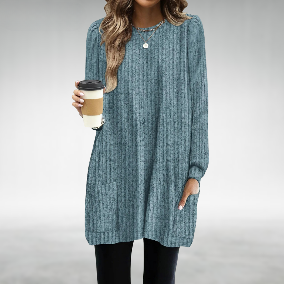 NADIA | ELEGANT COZY POCKET TUNIC