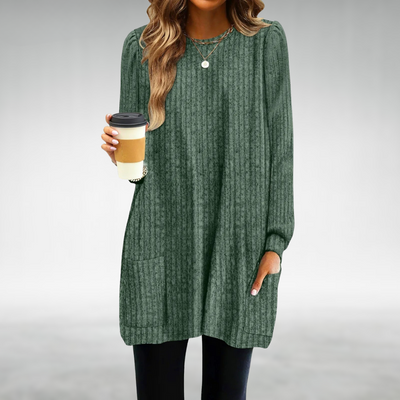 NADIA | ELEGANT COZY POCKET TUNIC