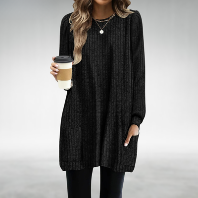 NADIA | ELEGANT COZY POCKET TUNIC