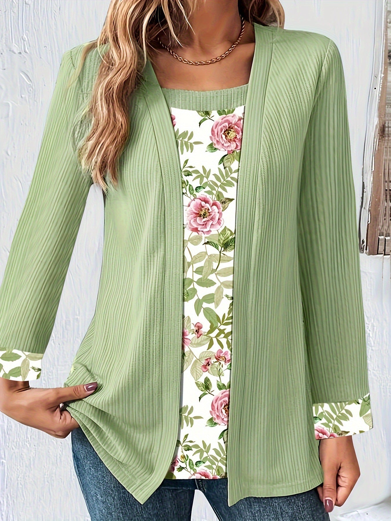 NANA | CHARMING 3/4 SLEEVE BLOUSE WITH TUMMY COVERAGE