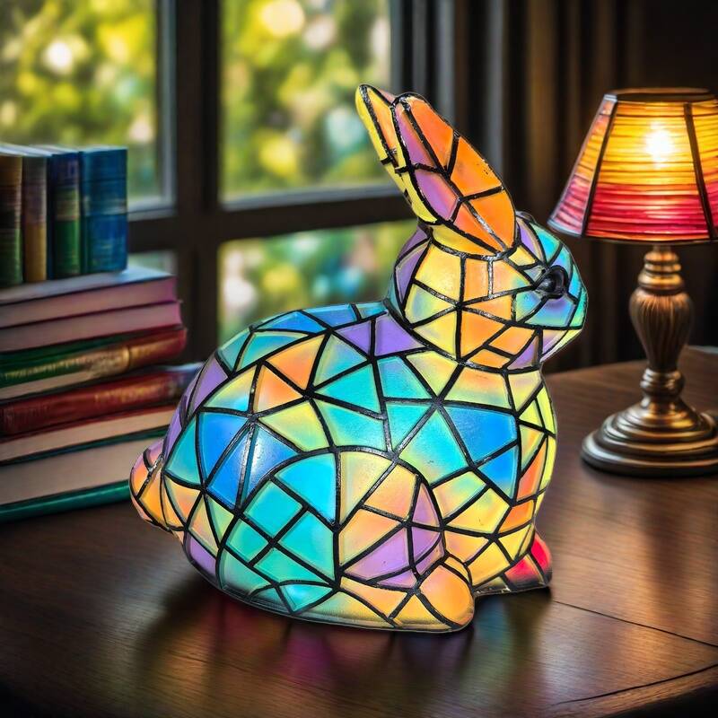 Typhoon | Stained Glass Lamp