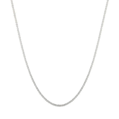 Elise | Silver Spark Chain and Bracelet Set