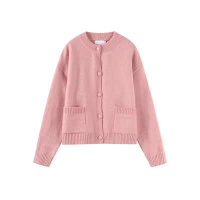 CASSIA | ELEGANT CROPPED KNIT CARDIGAN