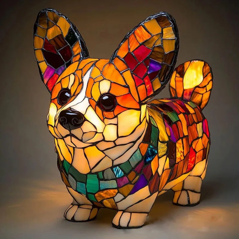 Pingo | Stained Glass Lamp