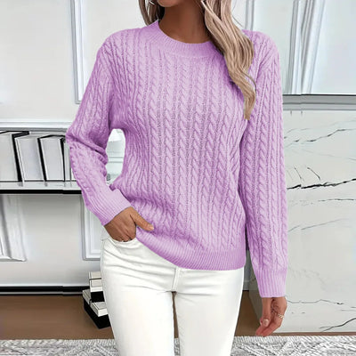 DAWN | LIGHTWEIGHT LONG-SLEEVE KNIT SWEATER