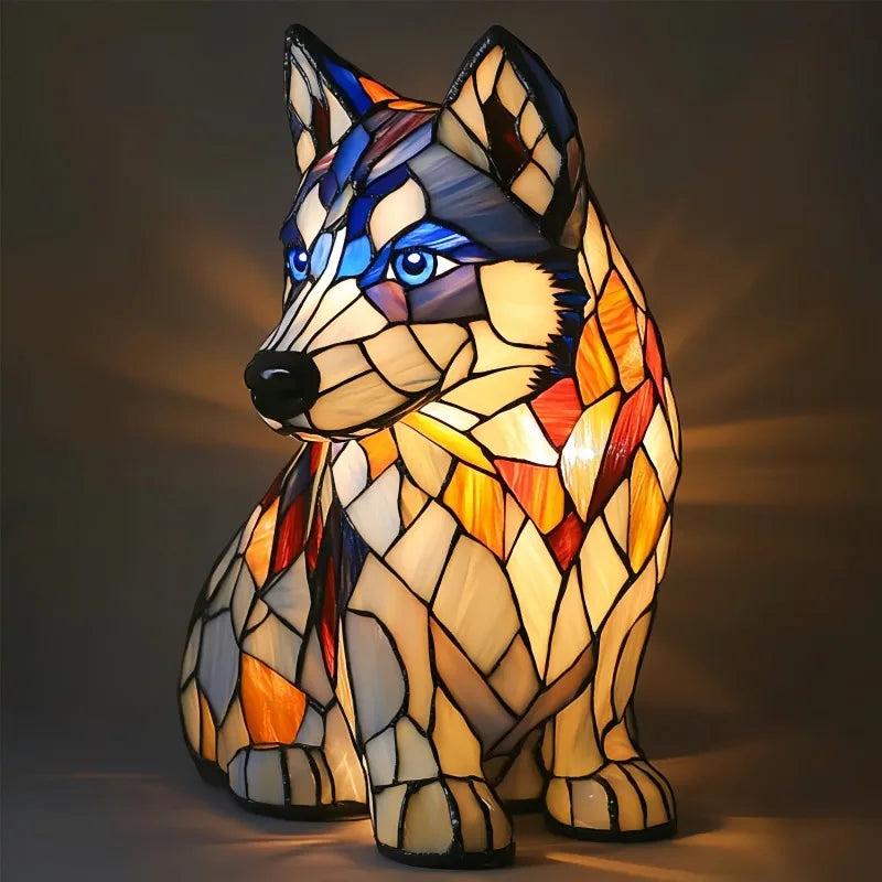 Max | Stained Glass Lamp