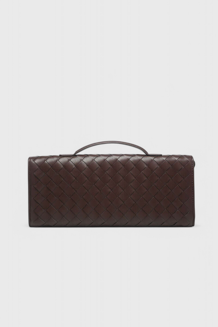 Melanie Clutch with Gold Knot Detail